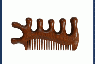ماساژور شانه دار چوبی